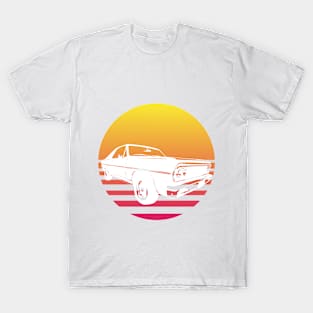 vintage retro car white T-Shirt